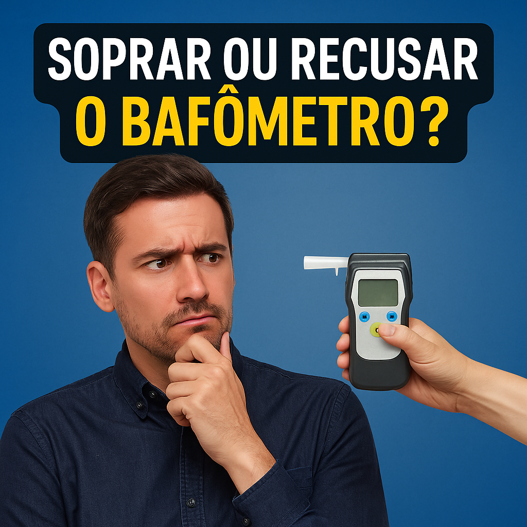 Soprar ou recusar o bafômetro?
