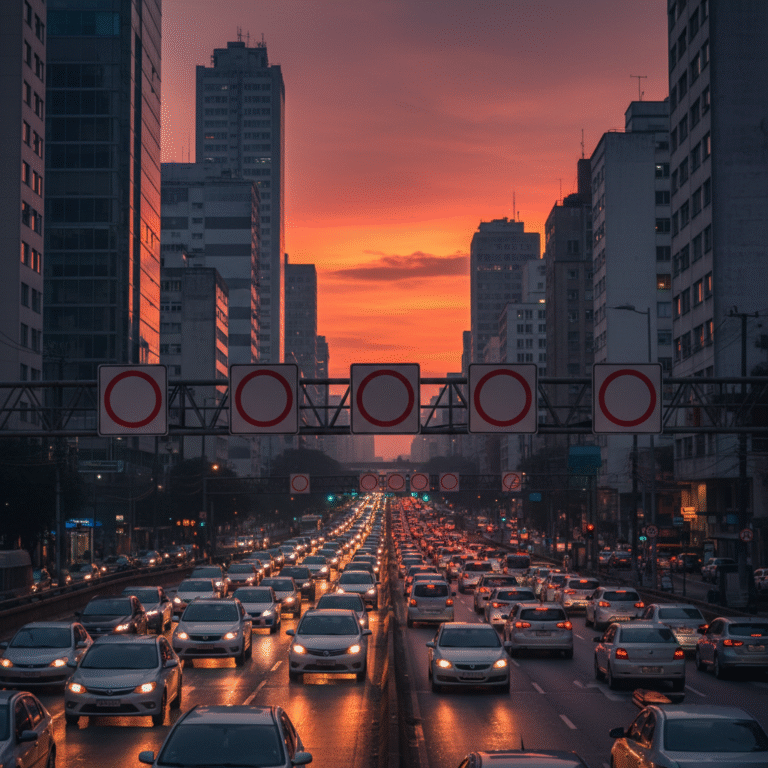 Atenção: Rodízio SP Hoje e os Riscos de Multas