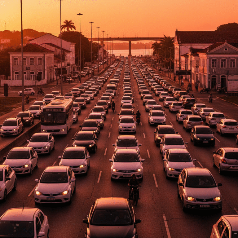 Atenção: Engarrafamentos em São Luís podem prejudicar sua CNH!