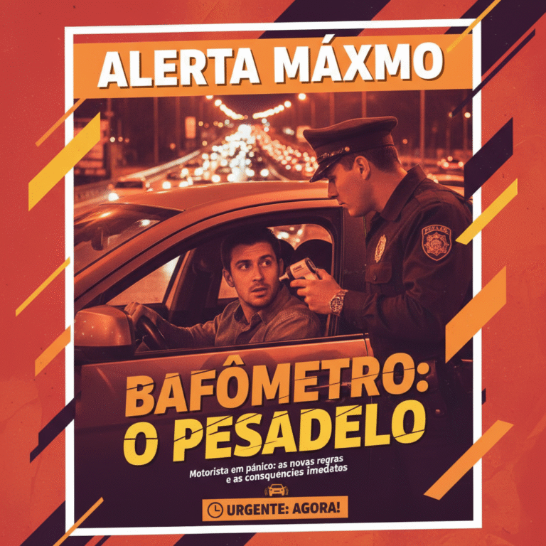 Cuidado: Soprando ou Não o Bafômetro? Entenda o Risco para sua CNH!