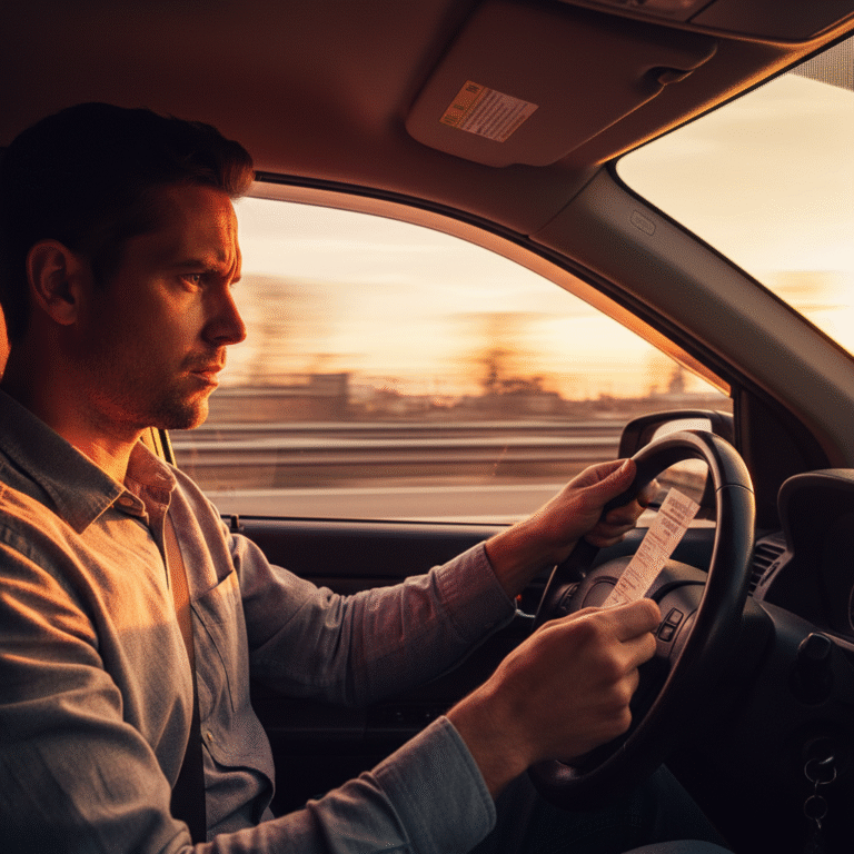 Atenção: Isso pode acontecer se você não pagar uma multa de trânsito dentro do prazo