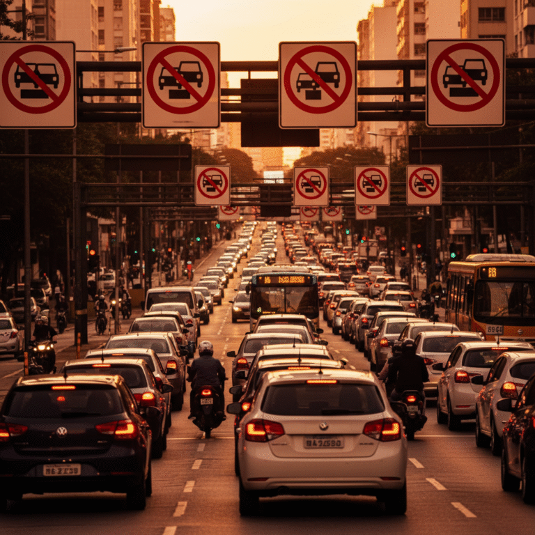 Atenção: Rodízio em São Paulo Hoje - Placas, Dias e Horários Atualizados