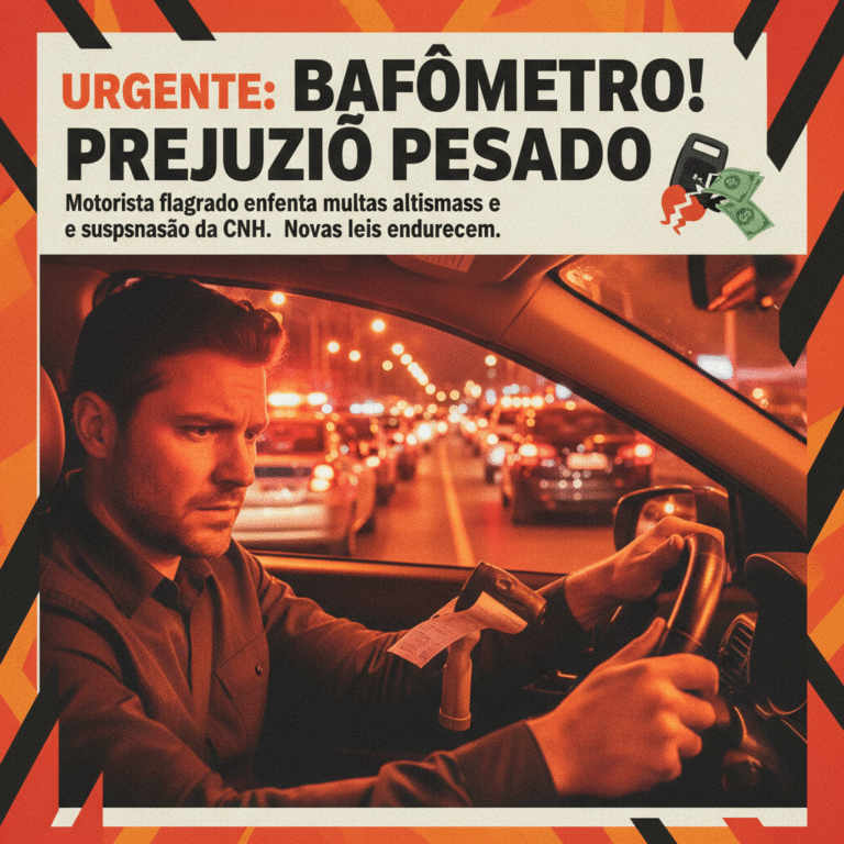 Atenção: Tem como transferir multa de bafômetro para outra pessoa?