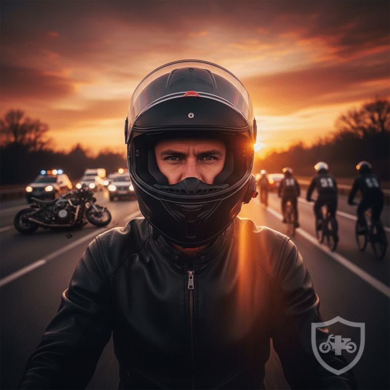 Atenção: Pilotar com a Viseira do Capacete Levantada Pode Suspender Sua CNH