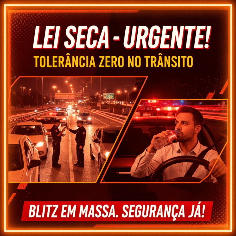 Atenção: a Lei Seca pode suspender sua CNH sem você perceber