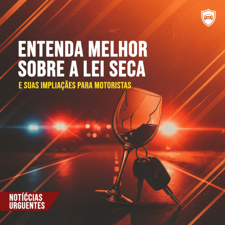 Atenção: Entenda o impacto da Lei Seca na sua CNH