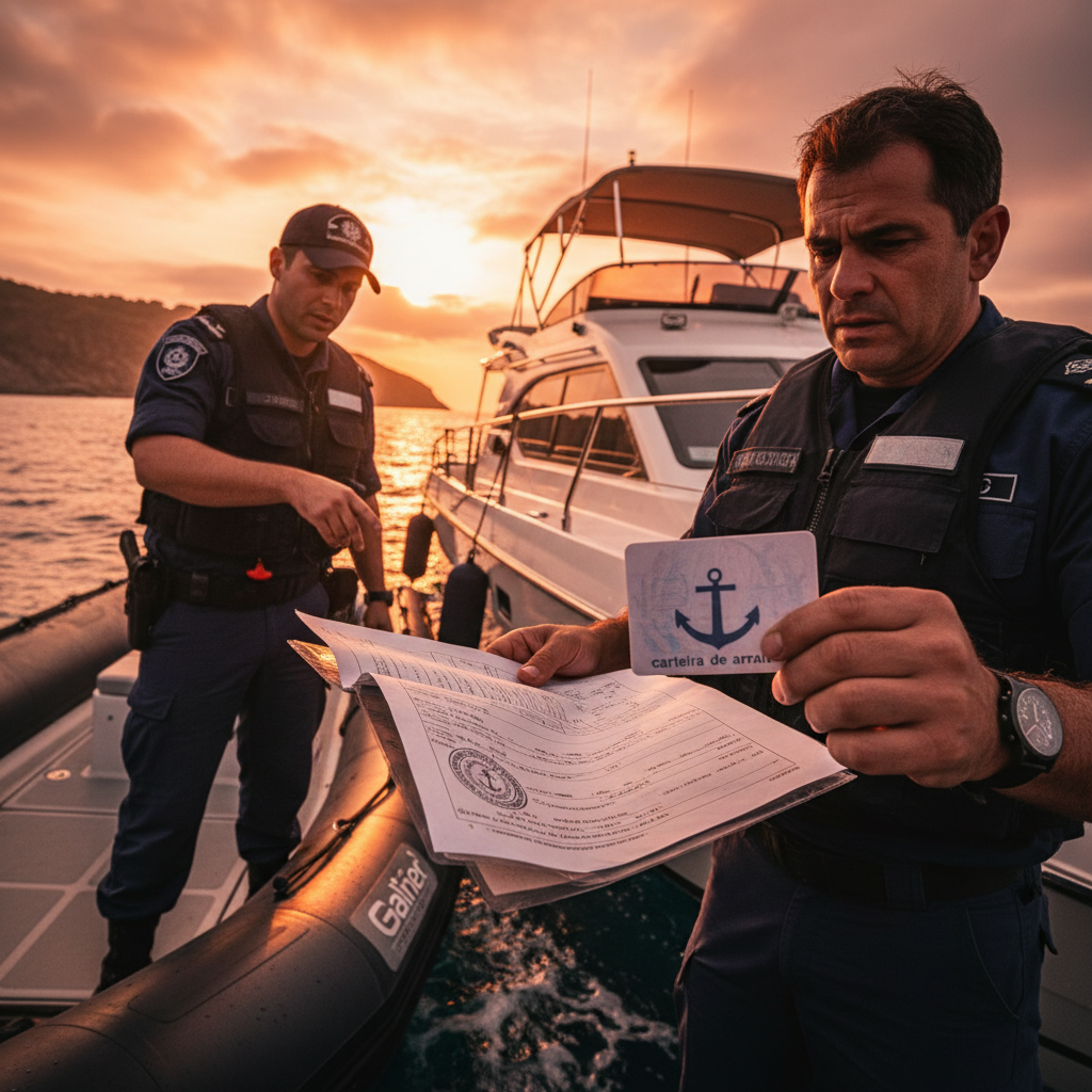 Atenção: Pilotar embarcação a motor sem documentação e carteira de arrais gera multa de até R$ 40 mil