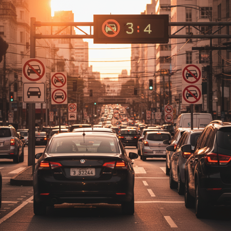 Atenção: Rodízio SP Hoje, Fevereiro 2026 – Placas, Dias e Horários