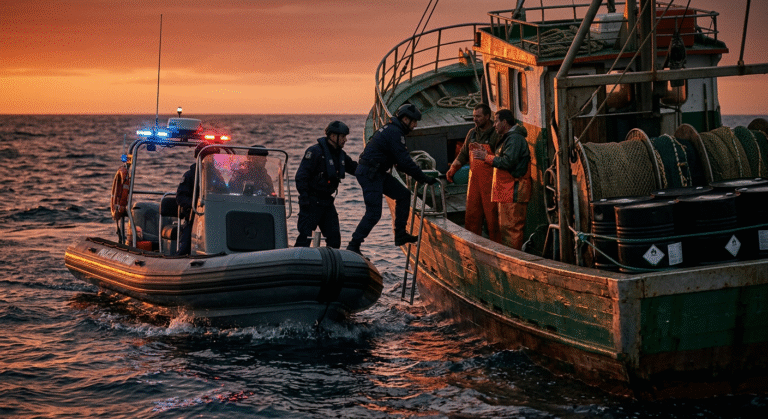 Atenção: Constatada infração, será lavrado Auto de Infração pela autoridade marítima!