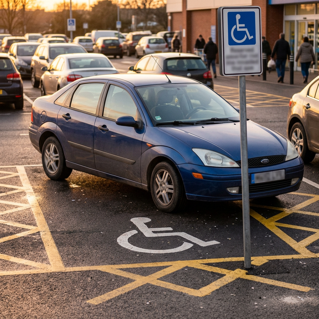 Atenção: Estacionar em Vaga Reservada Sem Credencial Pode Causar Problemas