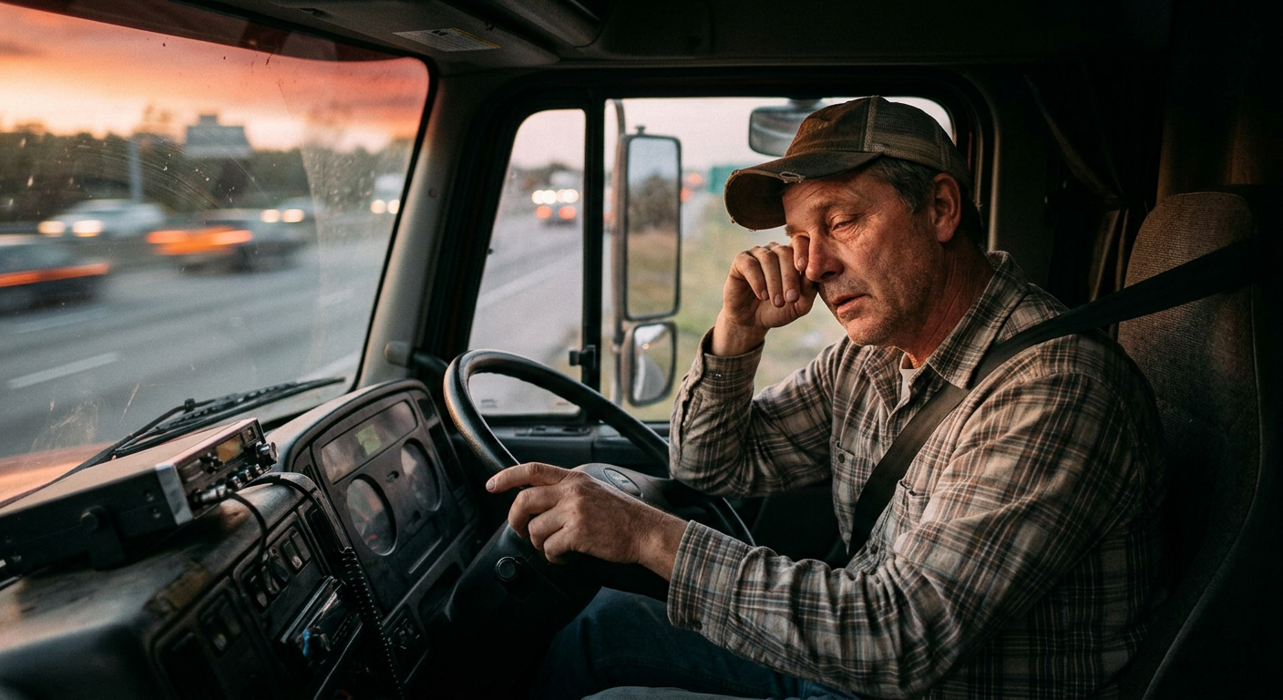 Dirigir cansado: por que o corpo trai o motorista