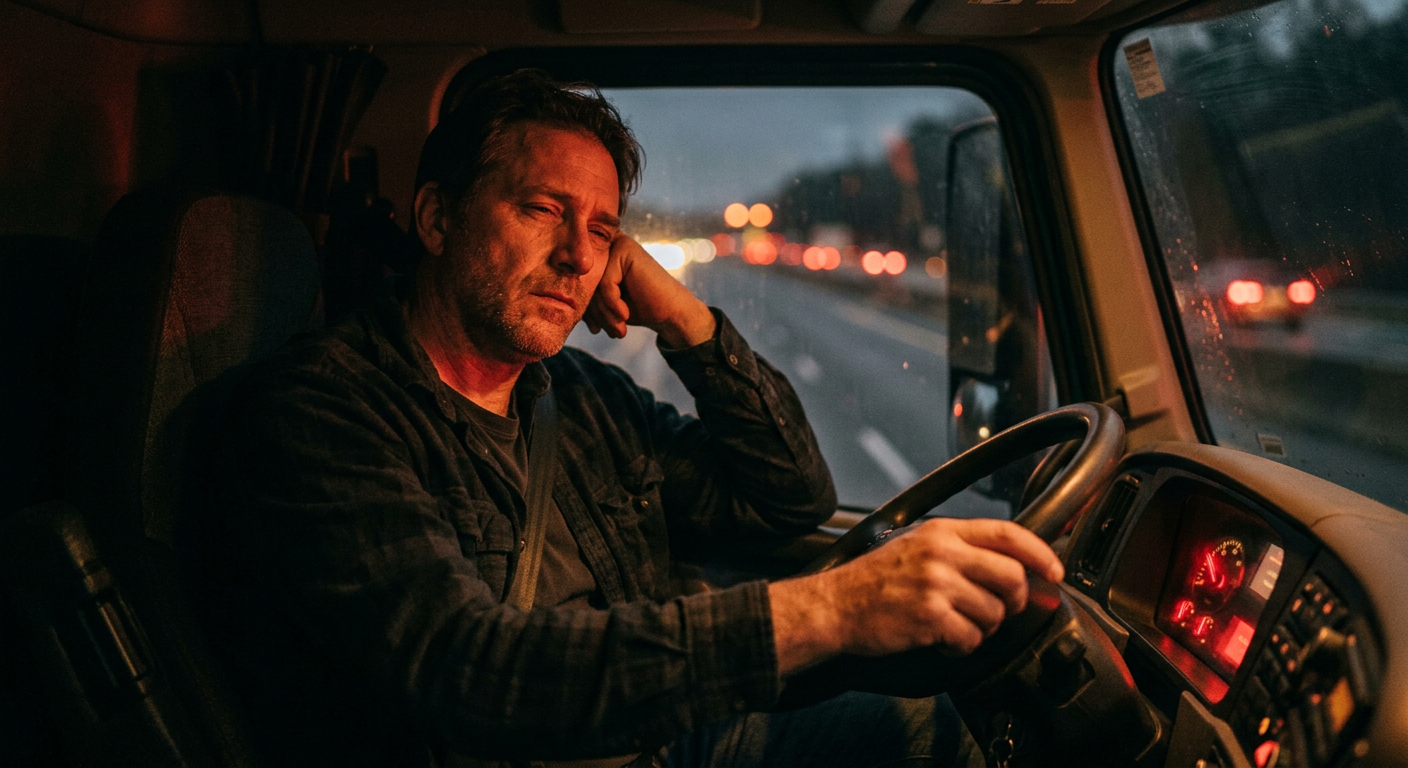 Dirigir cansado: por que o corpo trai o motorista