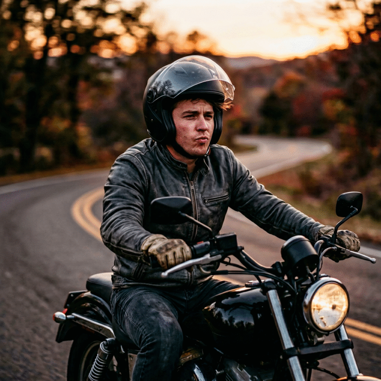 Motociclistas em Alerta: Pilotar com a Viseira do Capacete Levantada é Infração?