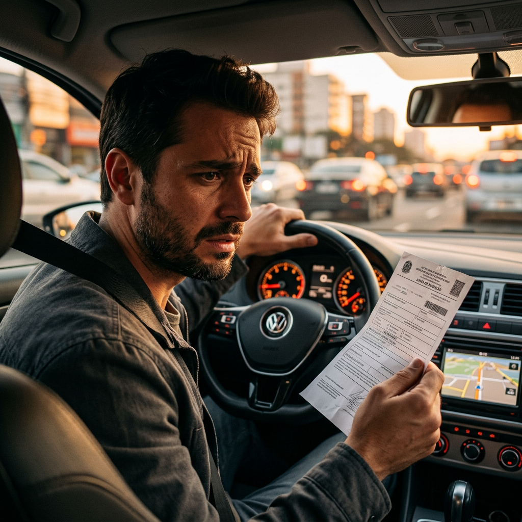 Multas leves: valor atualizado e quantos pontos gera